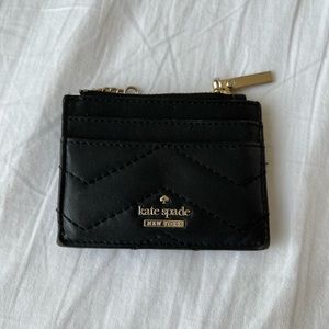 Kate Spade quilted card holder